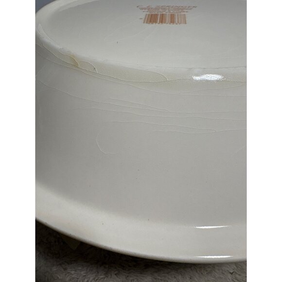 Strawberry Glazed Pie Recipe Pie Plate Ceramic C. E. Springer 10.5 " Korea - Picture 9 of 11